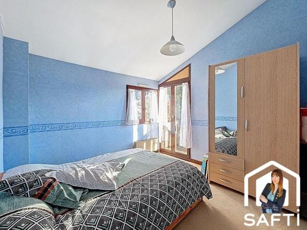 Maison familiale avec jardin, piscine et superbe vue sur le Vercors.