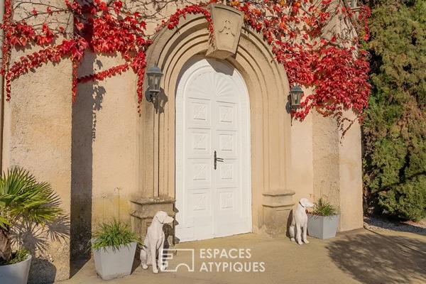 Manoir du 19e siècle et ses dépendances avec vue panoramique