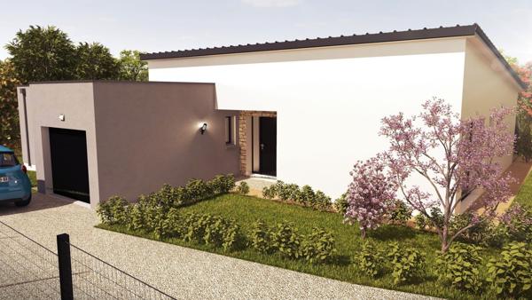 Terrain + Maison à vendre 4 pièces - 113 m²