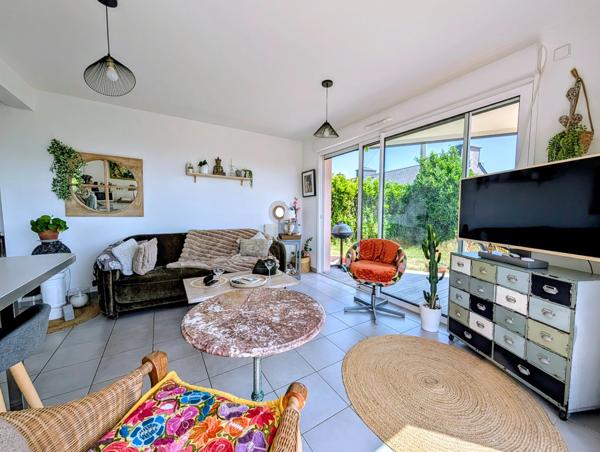 Appartement 2 chambres en rez-de-jardin privatif avec vue sur la rade. Le Rody - GUIPAVAS (29)