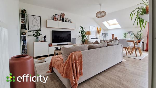 Appartement 3 pièces - 74 m² Exclusivité efficity