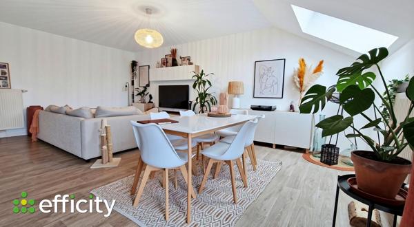 Appartement 3 pièces - 74 m² Exclusivité efficity