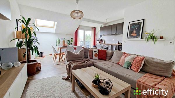Appartement 3 pièces - 74 m² Exclusivité efficity