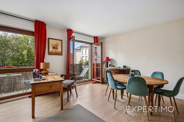Clamart centre, appartement charmant et lumineux, 70m² avec balcon