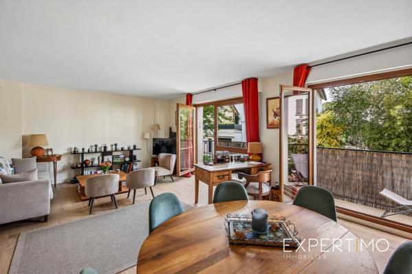 Clamart centre, appartement charmant et lumineux, 70m² avec balcon