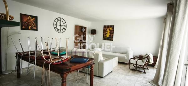 Appartement  4 pièces 87m2+ terrain 410 m² +garage