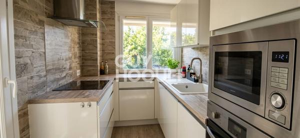 Appartement  4 pièces 87m2+ terrain 410 m² +garage