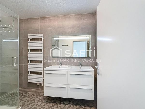 Duplex 4 pièces, 74 m2, jardin privatif