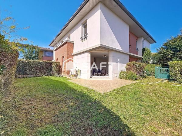 Duplex 4 pièces, 74 m2, jardin privatif