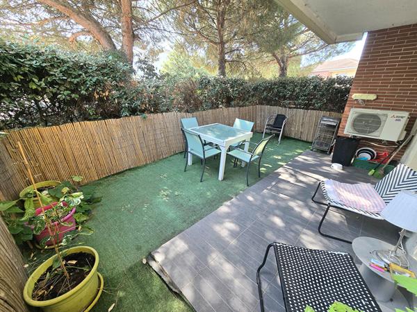 Toulouse 31200 Borderouge Métro ,Beau T3 meublé de 64.08m² Terrasse et jardinet résidence piscine 2 parking