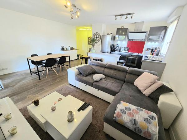 Toulouse 31200 Borderouge Métro ,Beau T3 meublé de 64.08m² Terrasse et jardinet résidence piscine 2 parking