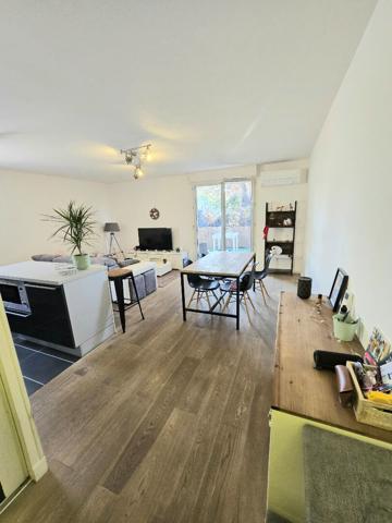 Toulouse 31200 Borderouge Métro ,Beau T3 meublé de 64.08m² Terrasse et jardinet résidence piscine 2 parking