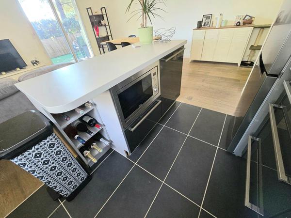Toulouse 31200 Borderouge Métro ,Beau T3 meublé de 64.08m² Terrasse et jardinet résidence piscine 2 parking