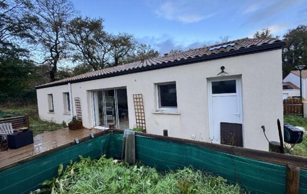 Vente Maison Maison Neuve 3 Chambres et garage Poiroux   