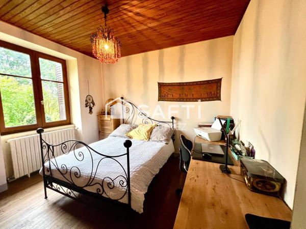 Maison dans un cadre bucolique et à l'abri des regards