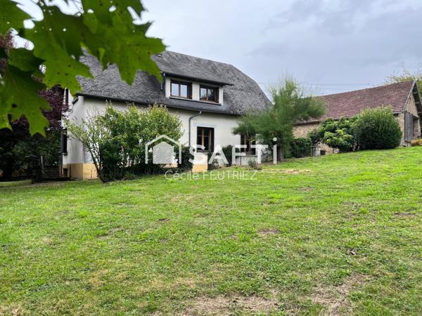 Maison dans un cadre bucolique et à l'abri des regards