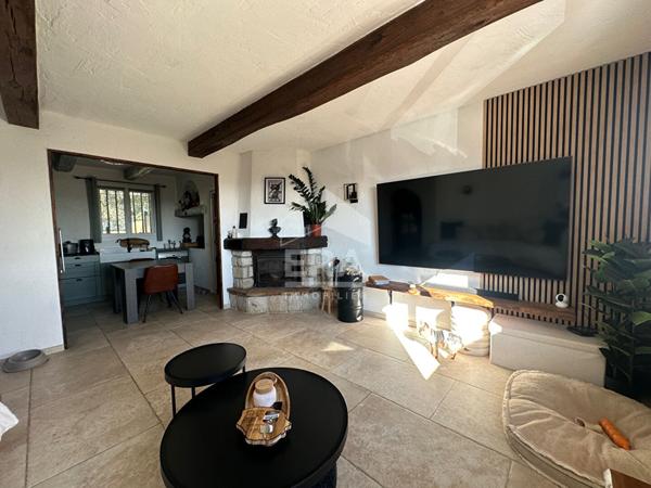 Haut de Villa 2/3P au Calme avec Vue Dégagée à La Colle-sur-Loup