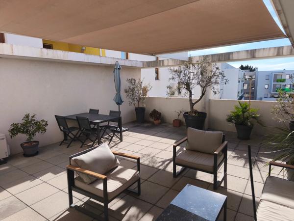 Appartement Montpellier 3 pièce(s) 87 m2 toit/terrasse