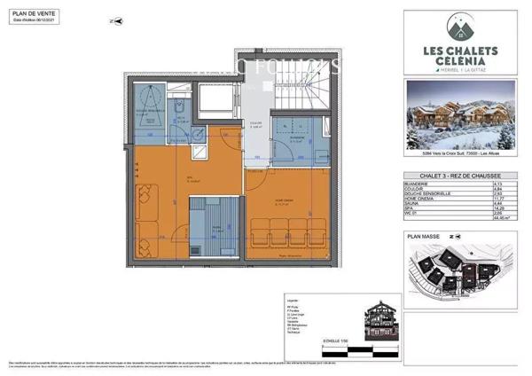 Méribel – Domaine des Trois Vallées – Chalets de 205 m² – 12 personnes
