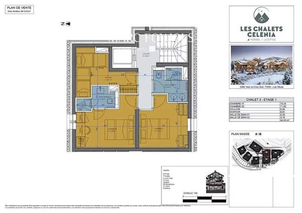 Méribel – Domaine des Trois Vallées – Chalets de 205 m² – 12 personnes