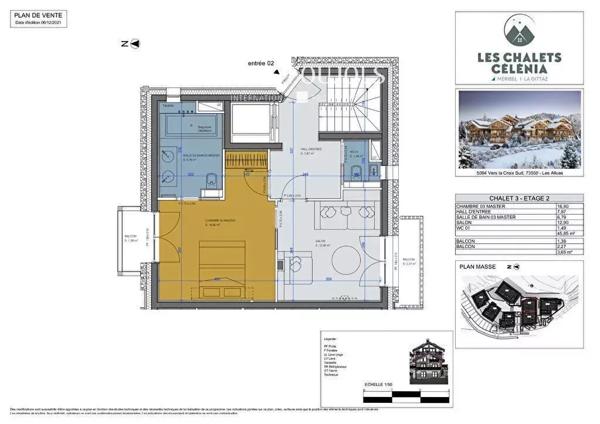 Méribel – Domaine des Trois Vallées – Chalets de 205 m² – 12 personnes