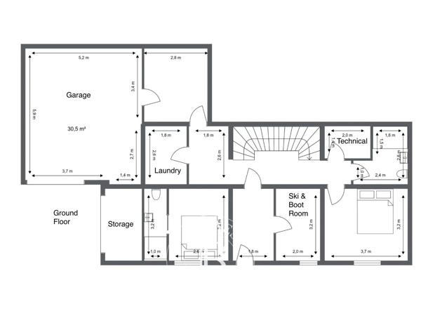 Morzine, Chalet 5 Chambres -  240 m² à vendre