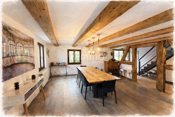 Maison alsacienne rénovée (283 m²) – Prestations haut de gamme