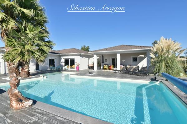 Villa d’architecte contemporaine à 10 minutes d’Agen – Calme, volumes et prestations haut de gamme (47)