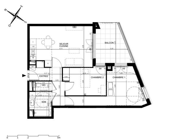 Appartement Orsay 3 pièce(s) 64,10 m2