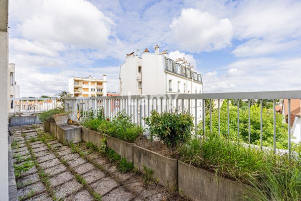 Rer a nogent – 2 pièces traversant avec terrasse de 29 m²