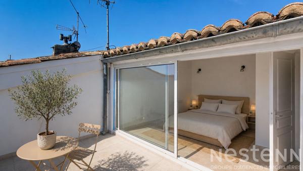 À VENDRE -Superbe T2 Duplex entièrement rénové avec terrasse tropézienne - Coeur de Saint-Maximin-la-Sainte-Baume