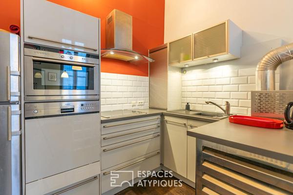Appartement rénové élégant et raffiné (140m2) avec balcon 1er étage – Nantes
