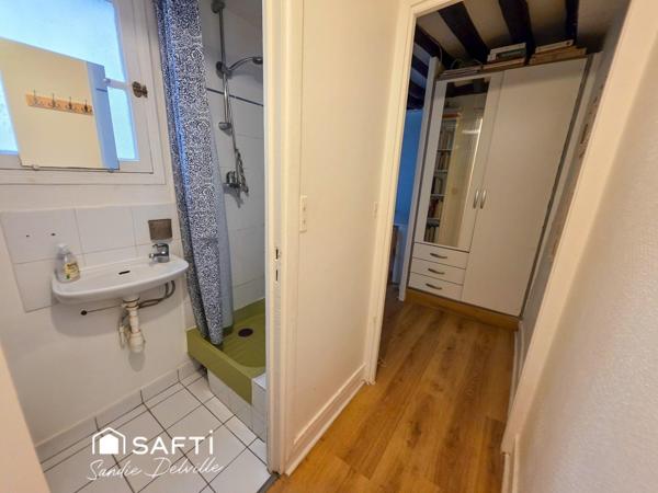 Appartement 1 pièce- 18m²- faibles charges