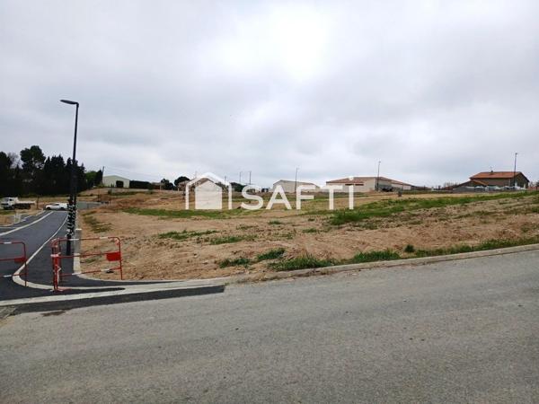 Terrain viabilisé- idéal pour votre future maison !