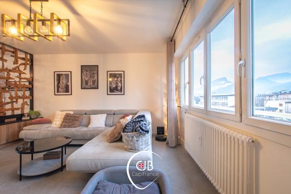 Appartement T3 rénové de 70 m² à Barberaz – Cave 13 m² – Garage possible en supplément