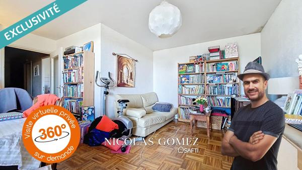 Grand T2 de 58 m² - Lyon 9 Plateau Saint-Rambert