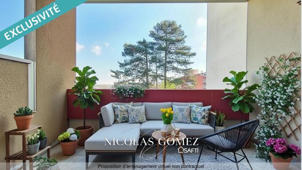 Grand T2 de 58 m² - Lyon 9 Plateau Saint-Rambert