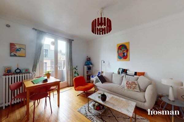Charmant appartement 2 pièces de 46 m² - Traversant avec balcon - Rue des Plantes, Paris 14ème