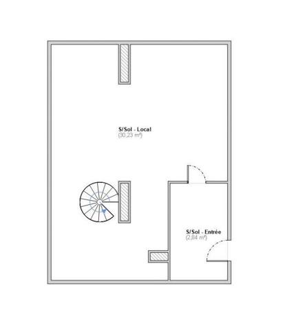 Boutique/Local commercial à vendre 134 m² Paris 18