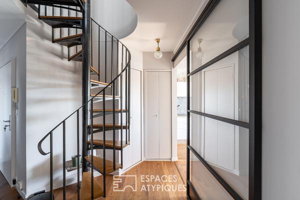 Vue Loire & dernier étage : un duplex à vivre