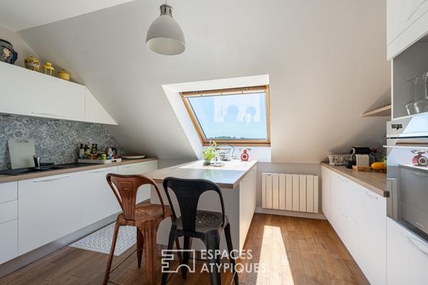 Vue Loire & dernier étage : un duplex à vivre