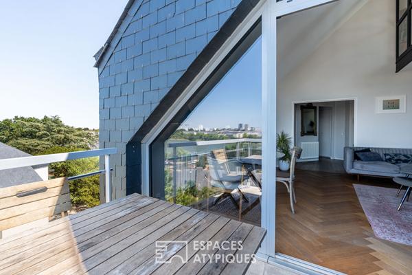 Vue Loire & dernier étage : un duplex à vivre