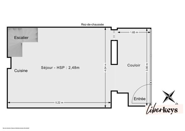 Maison de ville - 2 pièces - proche du centre ville de Sainte Maxime