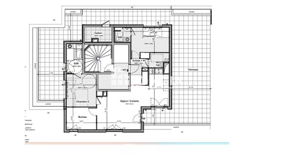 À vendre Appartement 3 pièces 78 m² - Rillieux-la-pape 69140