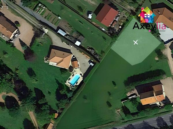 Mably (42300) A VENDRE - A 1 MIN DE MABLY - TERRAIN CONSTRUCTIBLE 639 M2 ENVIRON