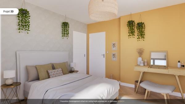 Bel Appartement neuf T4 - 2ème étage - 91.31m² - B22 - LA PALMYRE