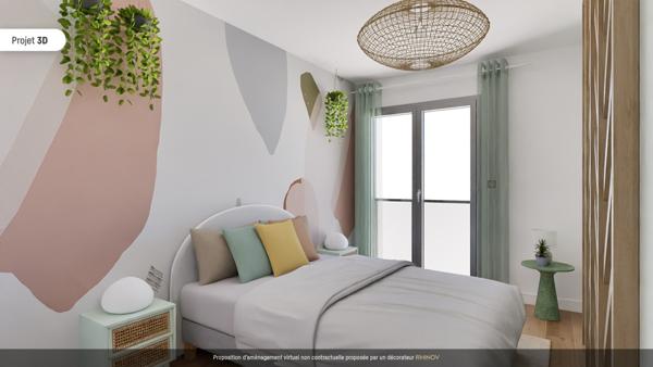 Bel Appartement neuf T4 - 2ème étage - 91.31m² - B22 - LA PALMYRE