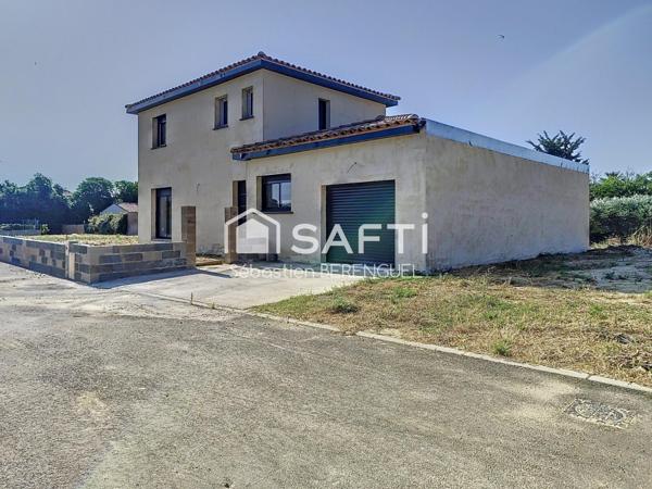 Pouzolles maison neuve T5, 134m², piscine, garage