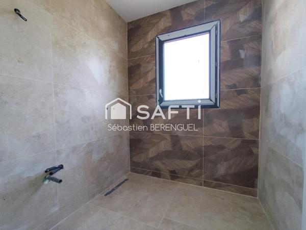 Pouzolles maison neuve T5, 134m², piscine, garage