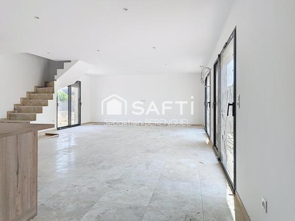 Pouzolles maison neuve T5, 134m², piscine, garage